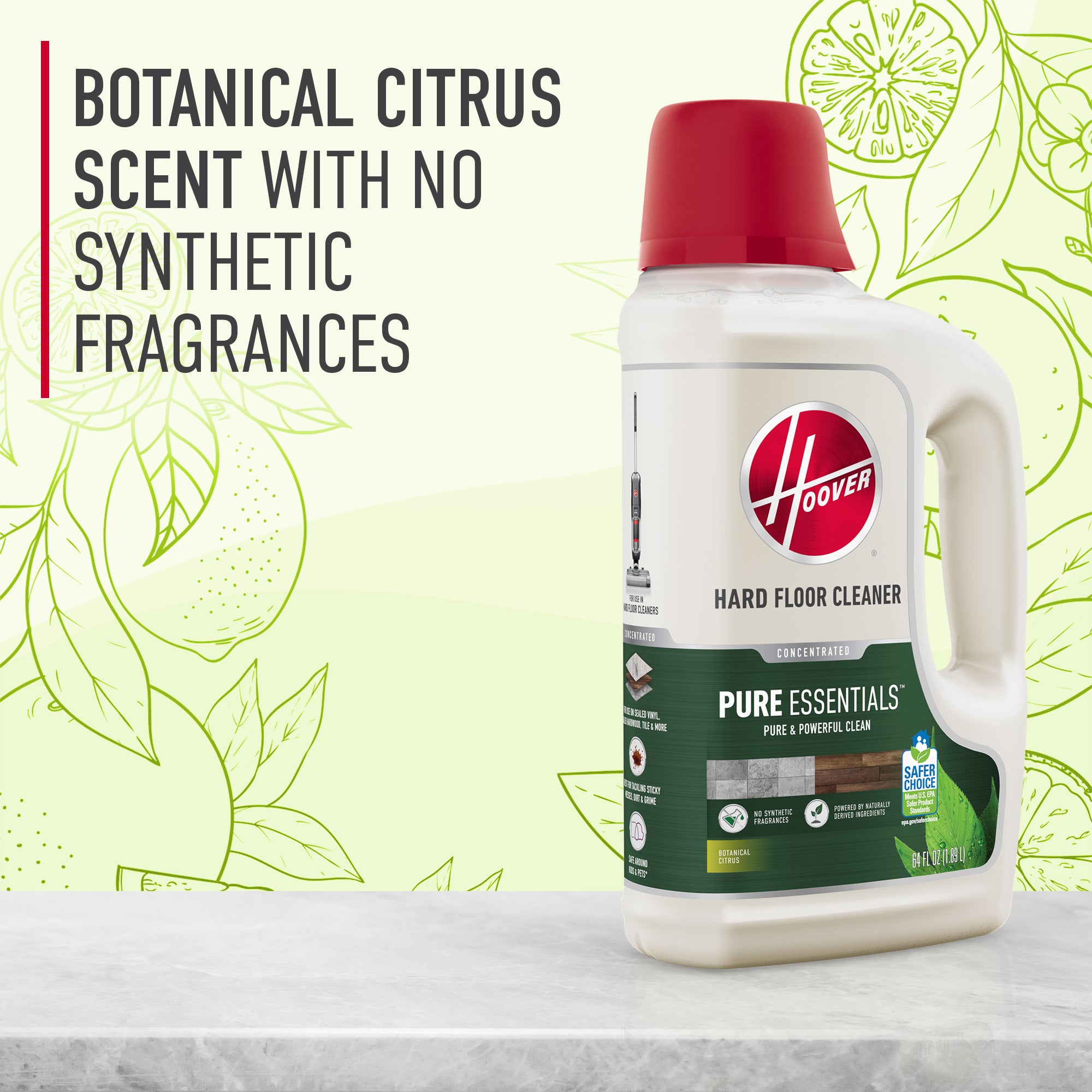 Pure Essentials Hard Floor Solution 64 oz. - Image 8