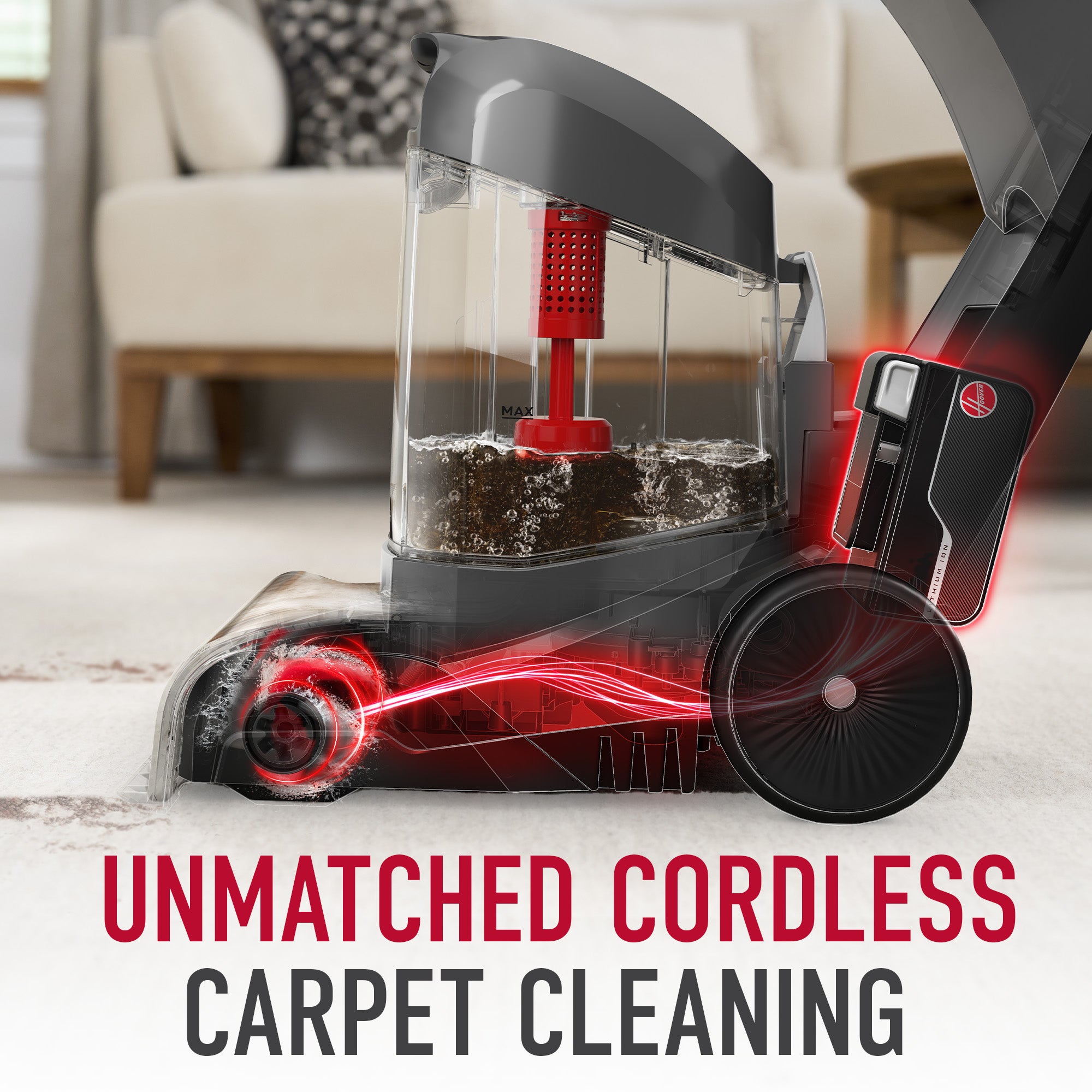 ONEPWR® SmartWash Cordless Carpet Cleaner - Image 3