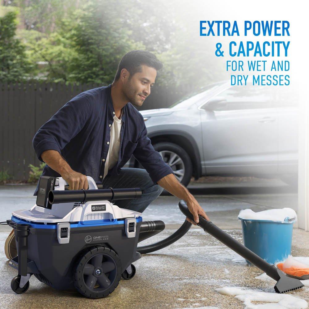 ONEPWR Cordless High-Capacity Wet/Dry Utility Vacuum - Tool Only - Image 2